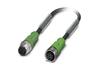 Sensor/actuator Cable SAC-4P-M12MS/1.5-PUR/M12FS, 1pcs/pck, Phoenix