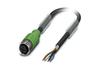 Sensor/actuator Cable SAC-4P-3.0-PUR/M12FS SH, 1pcs/pck, Phoenix