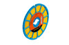 Wire Marker CLI C 1-6 GE/SW L2 CD, Ø3..5mm/1.5..4mm², yellow