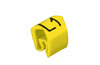 Wire Marker CLI C 1-6 GE/SW L1 CD, Ø3..5mm/1.5..4mm², yellow