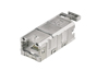 Keystone Jack RJ45 Insert IE-BI-RJ45-FJ-A, EIA/TIA-586A, Cat.6A/ Class EA, zinc diecast, Weidmüller