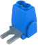 Busbar Connection Terminal AS/35-GN bl, 2.5..35mm², fork, blue
