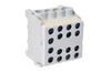 Main Terminal Block Al/Cu HLAK 35-1/6 M2, 2x 35/25mm²/ 6x 25/16mm², 160/125A 1000VAC/DC, 3.5/2.5Nm, TS35, Pollmann, grey