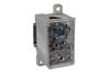 Distribution Block Al/Cu PVB 160-6, 95/150mm²/ 6x 35mm², 160A 100VAC/DC, incl. markers, TS35, mounting plate, Pollmann, grey