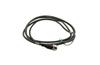 Power Cable Kinetix®, for MP 1326AB servo motor, non-flex, end bayonet to flying-lead drive end, 16AWG, 15m, Allen-Bradley, black