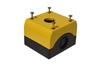 Control Box M22-IY1, 1x ø22.5mm hole, 2x M16, 1x M20, 2x M20/25, IP67/69K, Eaton, yellow