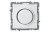 Dimmer Touran, mech.|, LED 30..300W, flush mount, Nilson, white