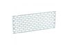 Mounting Plate XL³125/Plexo³, 18MxH150mm, perforated, Legrand
