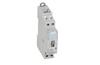 Modular Contactor CX³, 2NO 25A 250VAC, cv 24VAC, handle, 1M, TS35, Legrand