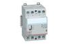 Modular Contactor CX³, 4NO 63A 400VAC, cv 230VAC low noise, handle, 3M, TS35, Legrand