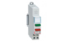 Push-Button CX³, 0-1/1-0 1NO/1NC 20A 250VAC, 1M, TS35, Legrand, green/red