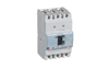 Moulded Case Circuit Breaker DPX³ 160, 160A 3x400VAC 16kA, short-circuit protection 0.8..1In, overload protection 10In, incl. screws/ cage clamps Al/Cu 70/95mm², panel mount, Legrand