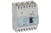 Moulded Case Circuit Breaker DPX³ 160, 63A 3x400VAC 25kA, therm. 0.8..1In, magn. 10In, incl. screws/ cage clamps Al/Cu 70/95mm², panel mount, Legrand