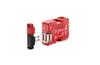 Guard Locking Switch TLSZL-GD2 Guardmaster, power-to-lock, 2PNP, red glass-filled PBT, -10..60°C, M12 8pin, 24VAC/VDC solenoid, IP66/69K, NEMA3/4X/12/13