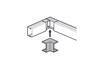 Internal Angle DLP-S, 24x14mm, Legrand, white