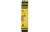 Safety Relay PNOZ s4 C, input 1/2-ch., output 3NO, 1NC, 1SC, man/ auto start, e-Stop/ safety gate/ lightguard, W22.5mm, sv 24VDC