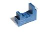 Socket 94.84, 55.34, takes 99.80, incl. 094.80.2 plastic retaining clip, blue