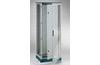 Inner Door EUPI, 800Wx2000H, double bar locking w. 3mm double-bit insert, incl. vert. uprights, hori. rails, mount accessories, C3M| epoxy resin layer, ETA, grey