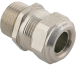 Cable Gland Ex Compact MS, M32x1.5, ø21..26mm| 1piece sealing insert, wrench 41, thread 12mm, -60..105°C, nickel-plated brass ^FPM ^NBR, incl. O-ring, Ex d IIC/ Ex e II, CE/IECEx/DNV, IP68/69K