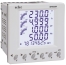 Digital Multifunction Meter MFM384, 1p2w/3p3w/3p4w, input 1/5A 100V (10kA/V)/ 1/5A 100..500VAC, prog. CT/PT, V/A/P/PF/Wp/Wq/Ws, pulse output, RS485, ModBus RTU, 4x4, 8digits LCD w. backlight, sv 100..230VAC, ■99x99/□92x92, IP65, Selec