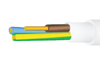 Installation Cable (N)YM-J, 5x1.5mm² 300/500V -5..70°C, 100m/pck, white