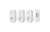 Remote controlled sockets (3pcs) 2P+E Schuko max 13A 3000W 230VAC, IP20, with remote controller 433.92MHz up to 30m, set 1x CR2032, white, Emos