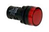 Pilot Light D22, LED, ø22.5mm, 230VAC, IP65, red