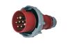 Industrial Plug, 7P 16A 415VAC, IP67, MaxPro, red