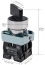 Selector Switch XB2, ø22.5mm, 1-0-2, 2NO 10A 250VAC, long handle, IP40