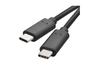 USB kabel 1m SuperSpeed+ USB Type-C 3.1 - USB Type-C 3.1, speed 10Gbit/s, black, Emos