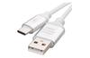 USB kabel 1m HighSpeed USB Type-A 2.0 - USB Type-C 2.0, speed 480Mbit/s, white, Emos