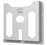 Drawing pocket DIN A4, usable depth 30mm, self-adhesive, grey