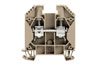 Feed-through Terminal WDU 16, 16mm² 76A 1000V, Weidmüller, beige