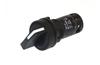 Selector Switch XB7 Monolithic, ø22.5mm, 1-0-2 2NO 10A 250VAC, small handle, incl. anti-rotation plate, IP54, black