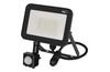 LED Floodlight INOVO 30W 4000K 3300lm 120° IK06 IP65 PIR, cable 0.3m, black, Emos